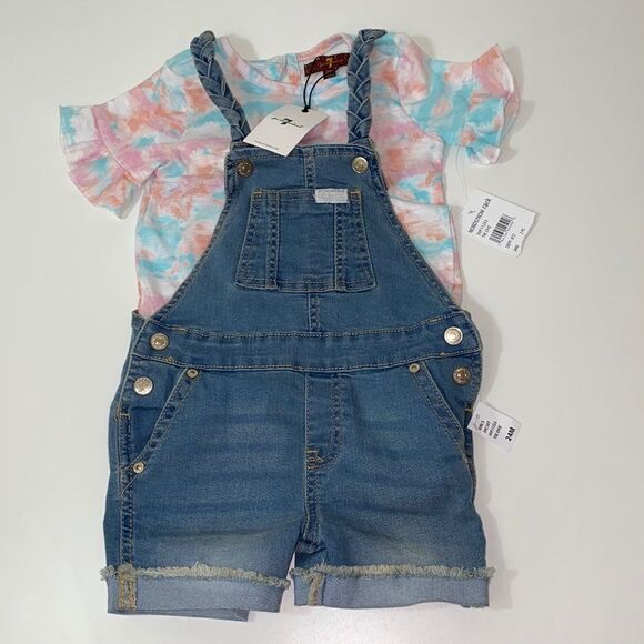 🔥7 for all marking 2 pc set girls kids baby  Sz24 months  New - Picture 1 of 6